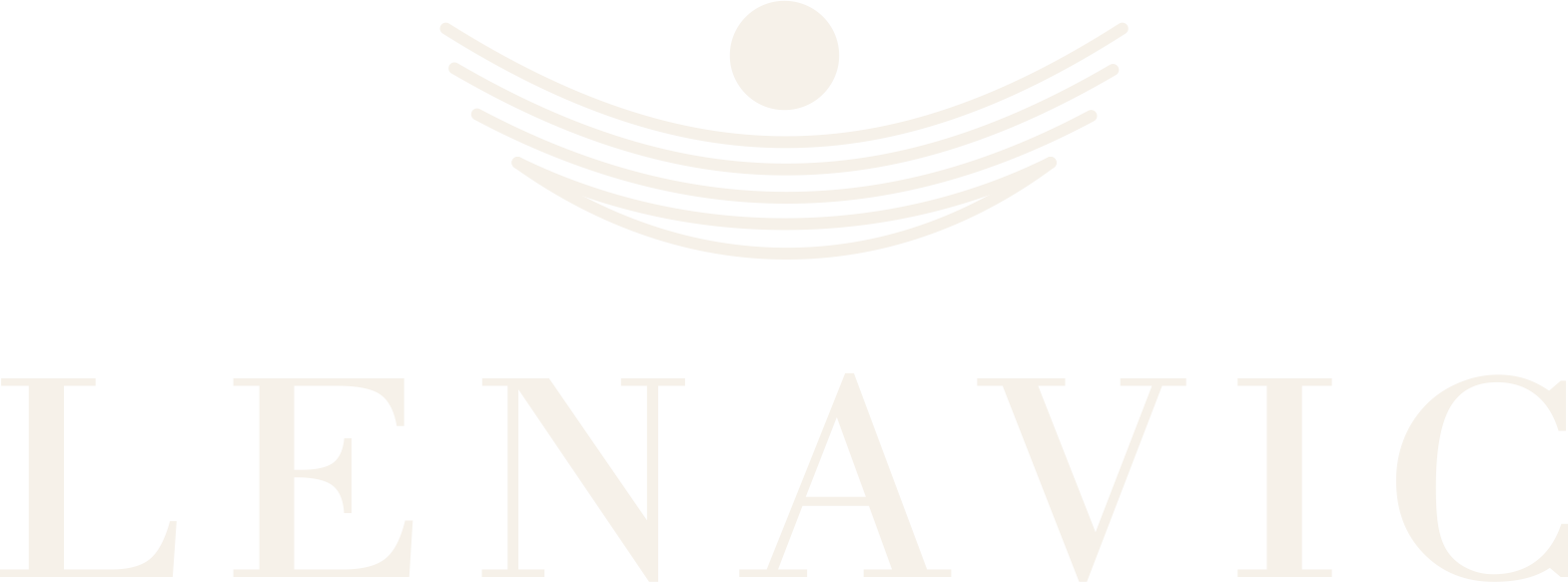 Lenavic logo ivory bg-transparant