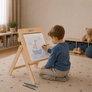 Leg&Go Drawing Board and Table 2in1 with Paper Roll / Leg&Go Tekenplank en -tafel 2in1 met rol papier