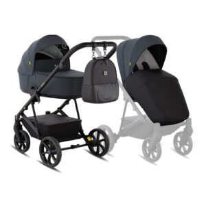 Tutis ENZO 2-in-1 kinderwagen – Antracite 546