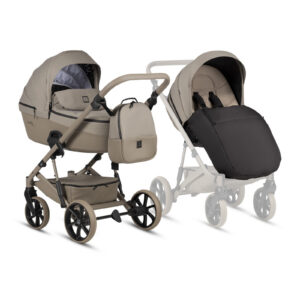 Tutis Viva 6+ Essential 2-in-1 kinderwagen – Warm Grey 068
